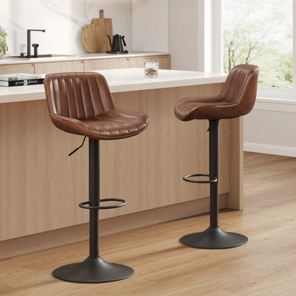 Modern Bar Stool: Stylish Seating for Kitchen Islands & Home Bars - Image 2