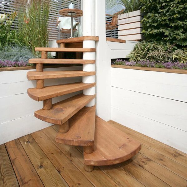 Anti-Slip Solid Wood Stair Tread - Image 2