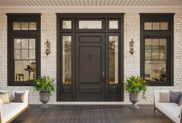 Hand-Carved Solid Wood Doors